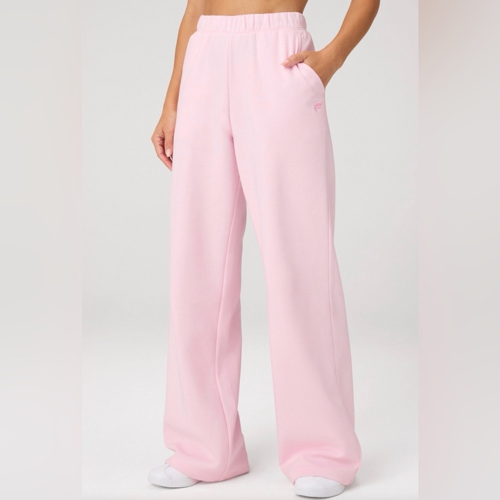 Fabletics Light Pink Wide-Leg Pants